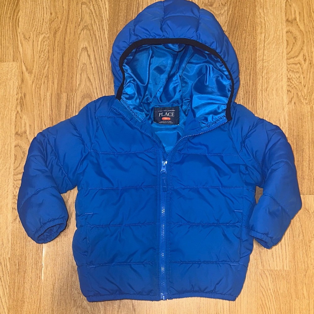 The Children's Place Vibrant Blue Hooded Jacket